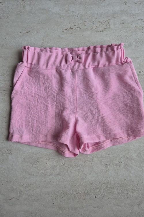 Killy design rózsaszín gyűrt anyagú short 