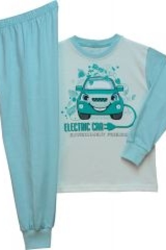 Pampress autós hosszú ujjú pizsama 