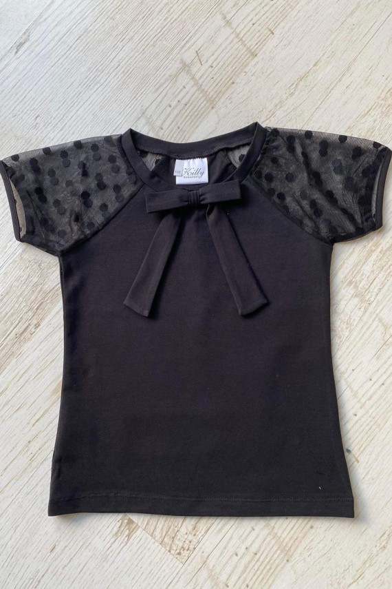 Killy design fekete csipke felső 