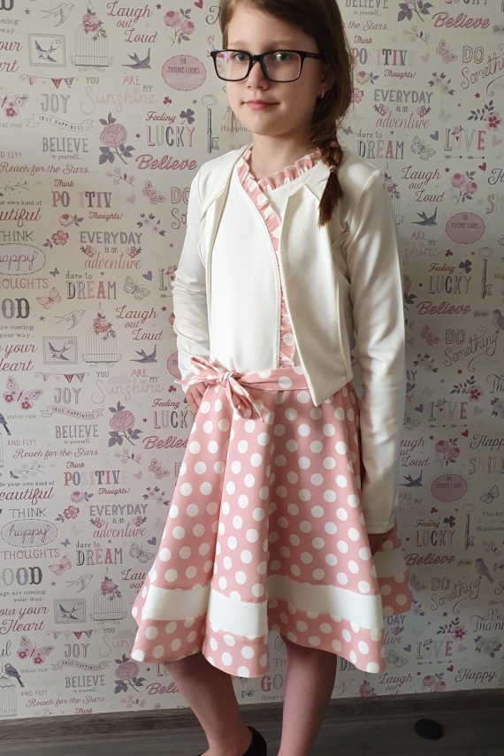 Chipi chips pöttyös alkalmi ruha 