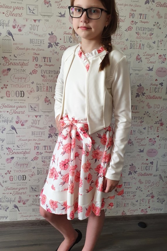 Chipi chips virágos alkalmi ruha 