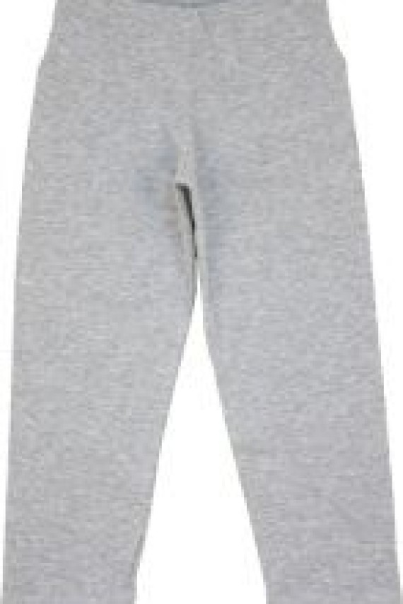 Szürke pamut halász nadrág magasított derekú