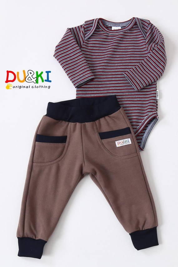 Du&ki szett bolyhozott meleg nadrággal 