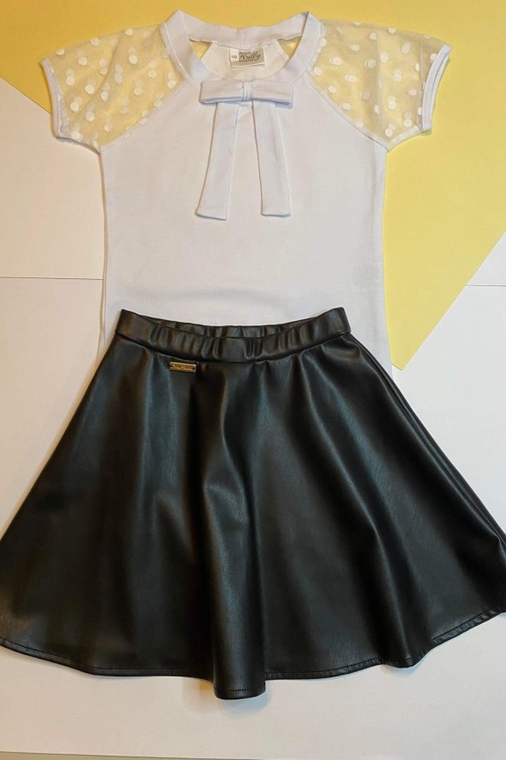 Killy design bőr szoknya