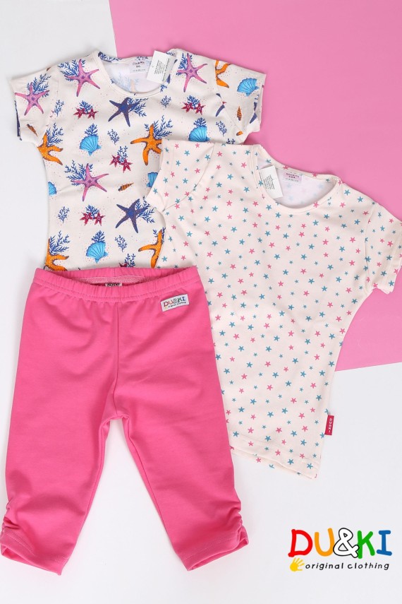 Halász legging rózsaszín 