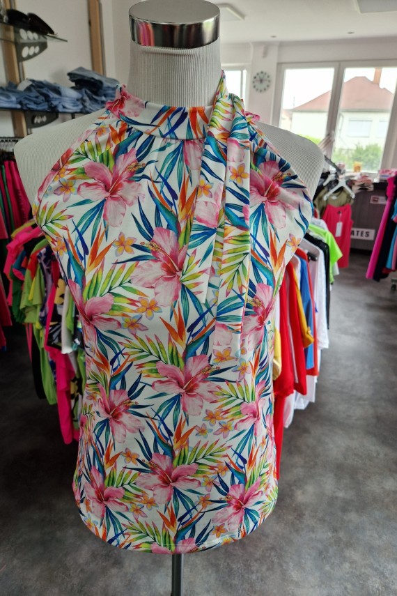 Nyakba kötős felső 