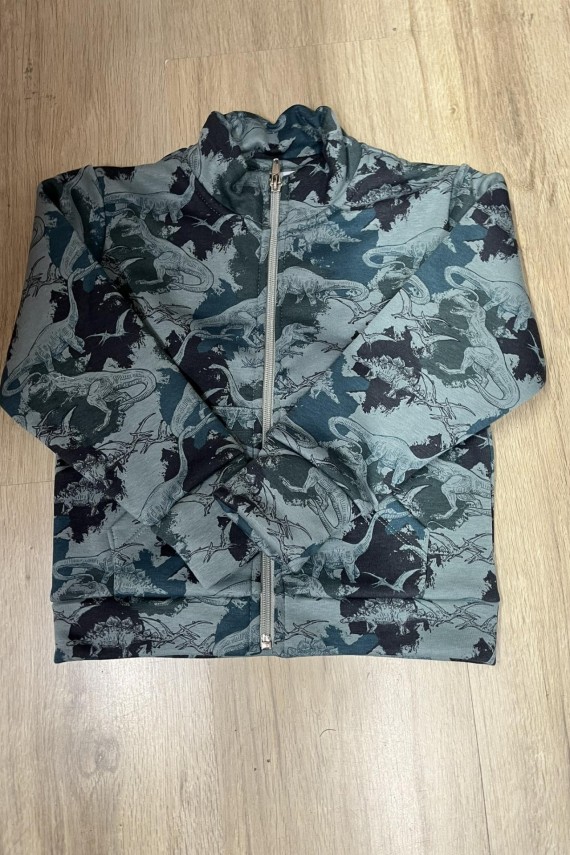 Dínós, warm belül szőrmés meleg pulóver 