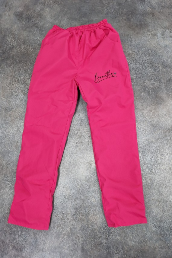 Rózsaszín vízlepergető anyagú ballon nadrág 