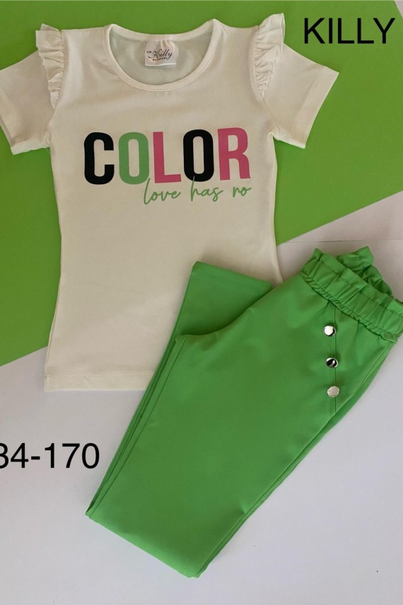 Killy design zöld szett 