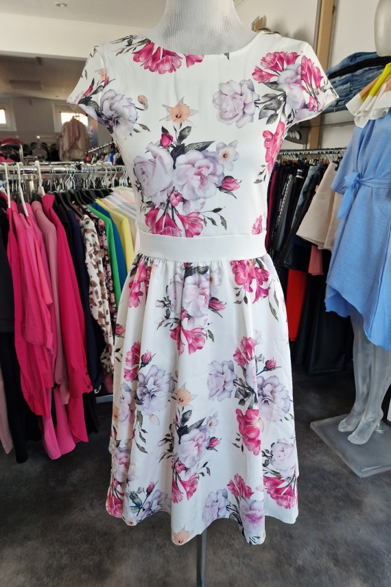 Killy design virágos alkalmi ruha 