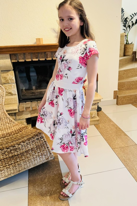 Killy design virágos alkalmi ruha 