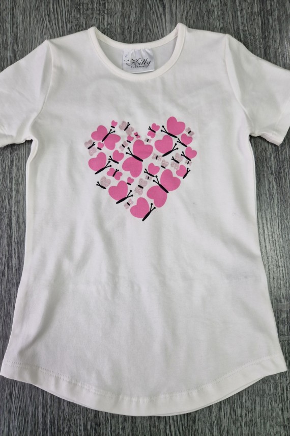 Killy design pillangós póló 