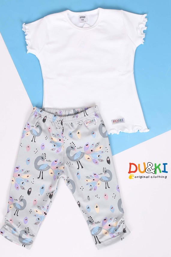 Du&ki halász legging pávás 