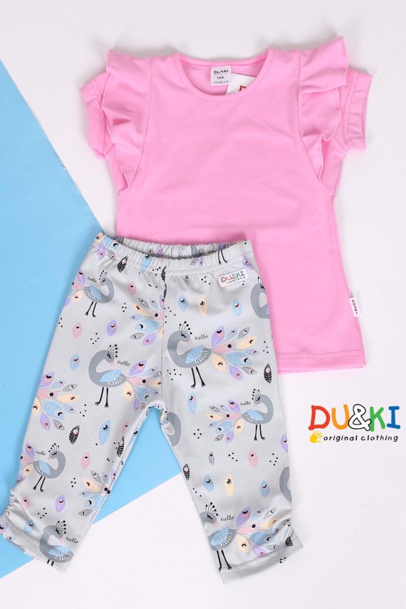 Du&ki halász legging pávás 