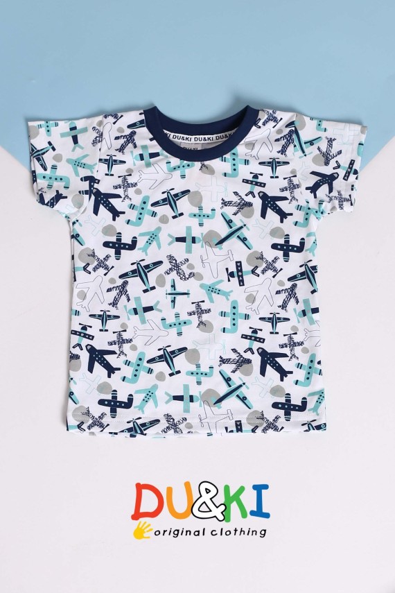 Du&ki Fiú póló repülős