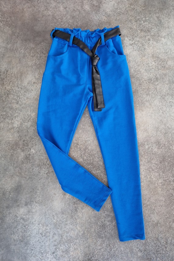 Killy design Kék, megkötős derekú nadrág