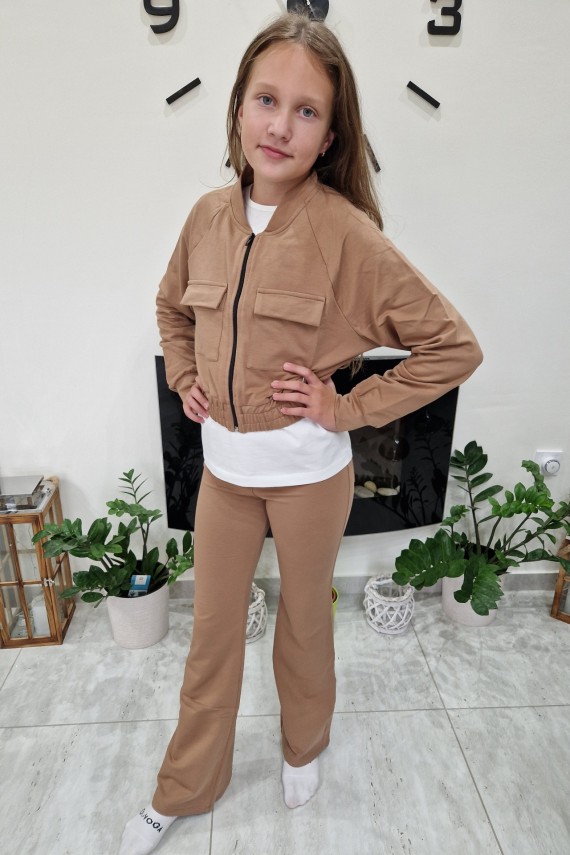 Killy design 3db-os szett: kabatka, hosszú ujjú póló,  trapéz nadrág 