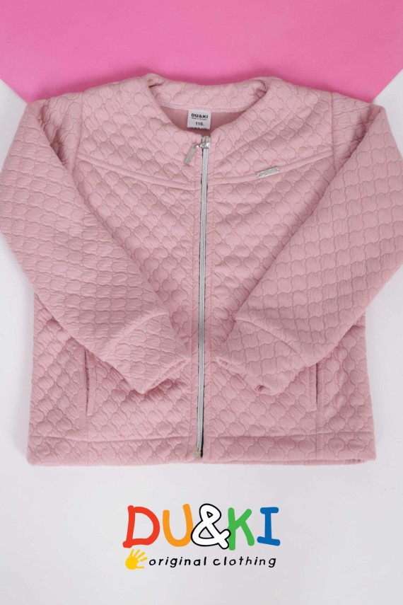 Du&ki steppelt kardigán mályva színű 