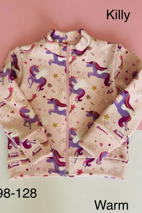 Killy design warm meleg unikornis kardigán 