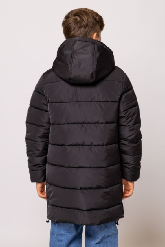 Heavytools Normand black fiú téli kabát 