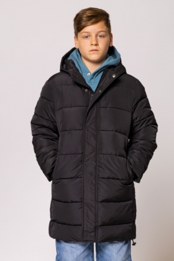 Heavytools Normand black fiú téli kabát 