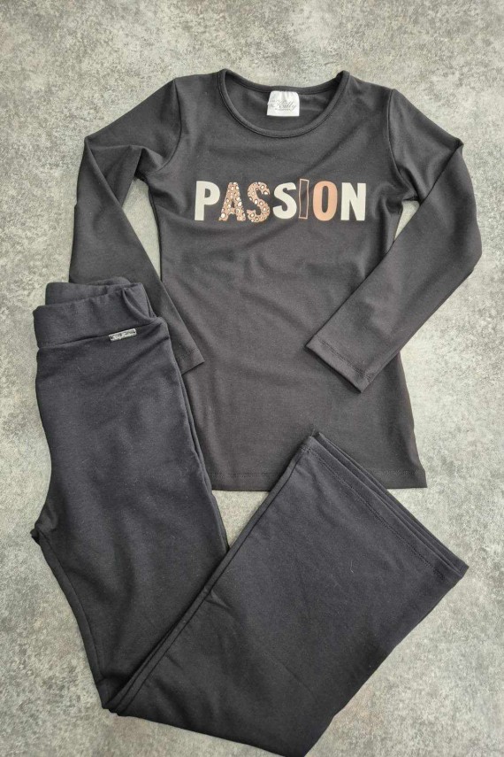 Killy design bővülő szárú fekete nacis szett 