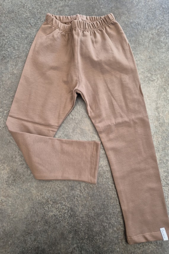 Linini barna bolyhozott melegebb legging 