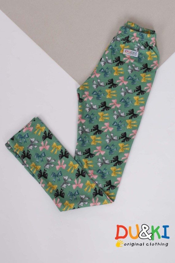 Du&ki legging zöld masnis