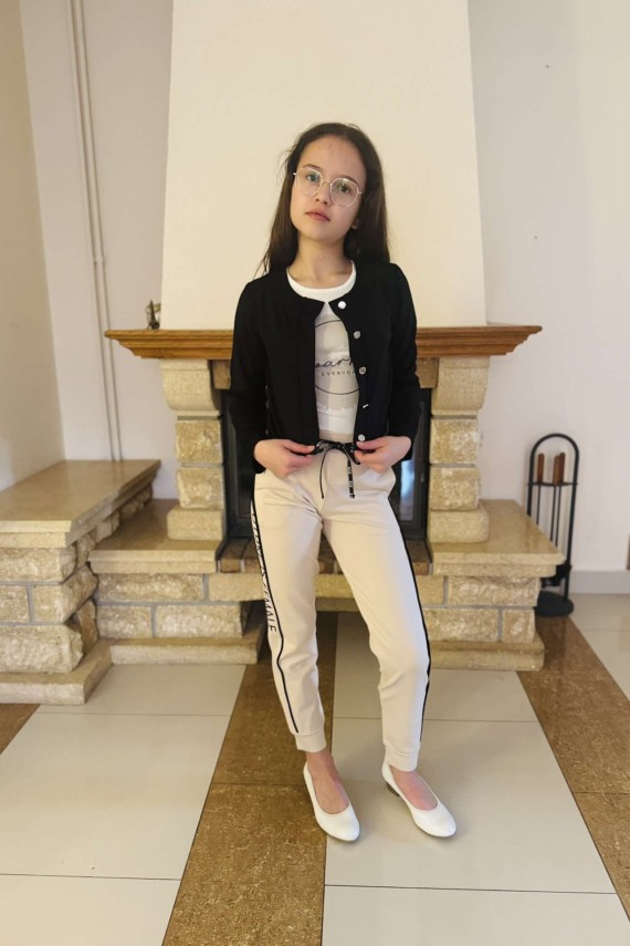 Killy design bézs csinos nadrág 