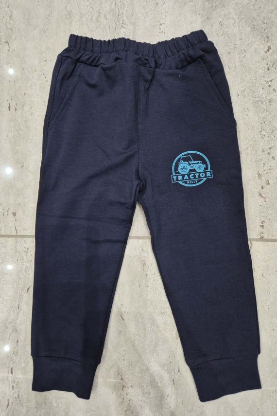 Killy design sötétkék pamut nadrág ovisoknak 