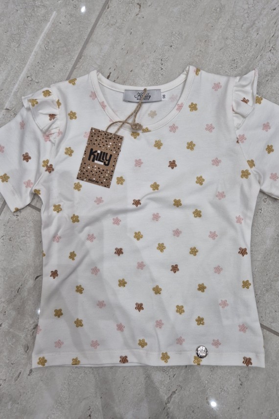 Killy design margarétás póló 