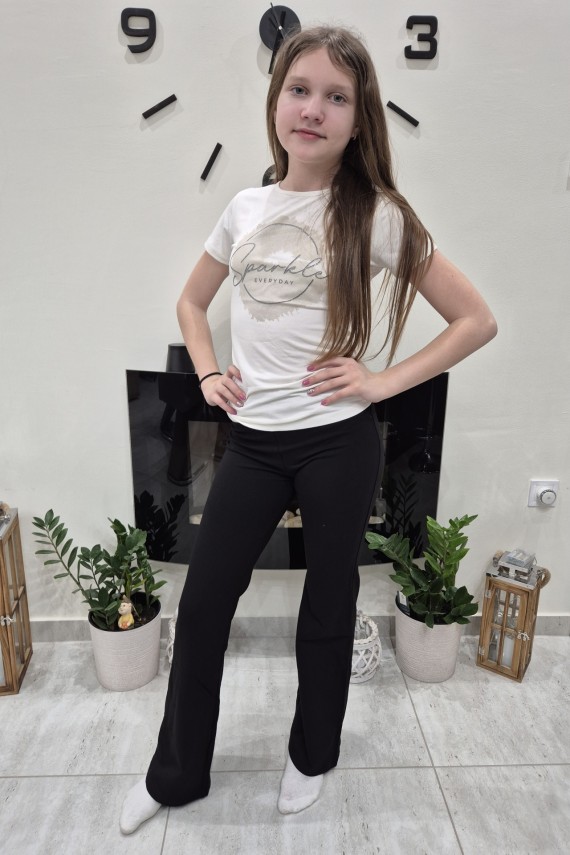 Killy design fekete trapéz nadrág 