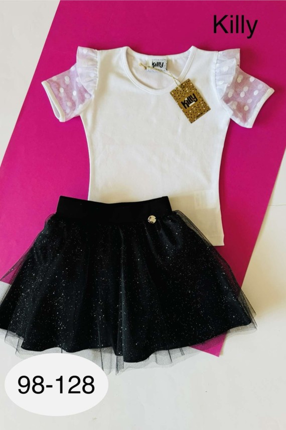 Killy design fekete alkalmi szoknya 