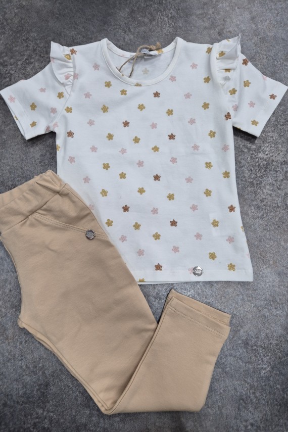 Killy design bézs nadrágos szett