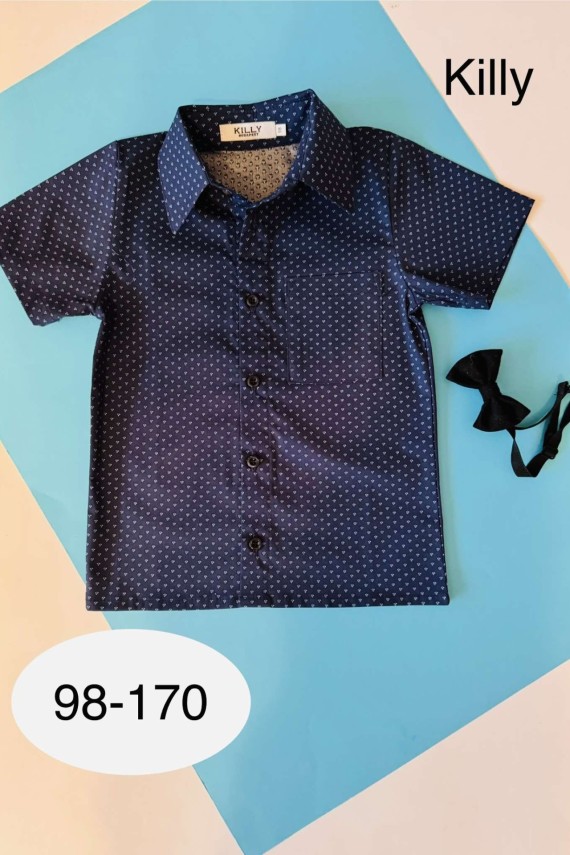 Killy design kék alapon mintás ing