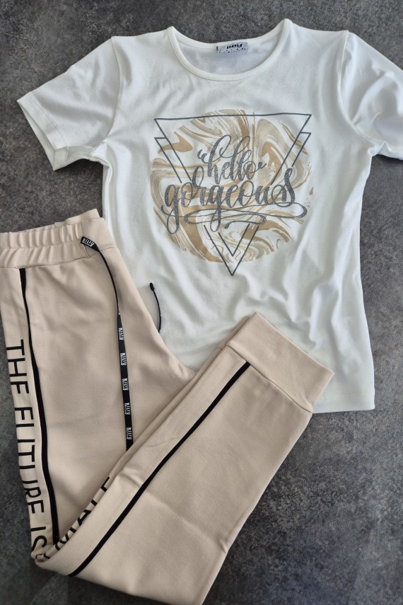 Killy design bézs szett 