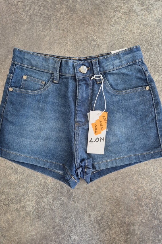 Losan divatos lány short állítható derék résszel 