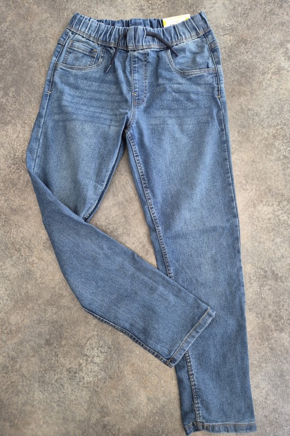 Losan állítható, gumis derekú kényelmes, puha anyagú fiú farmer 