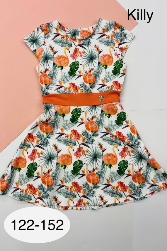 Killy design pamut ruha flamingós