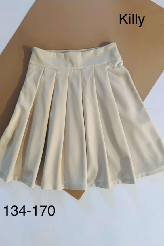 Killy design rakott bézs csinos szoknya 