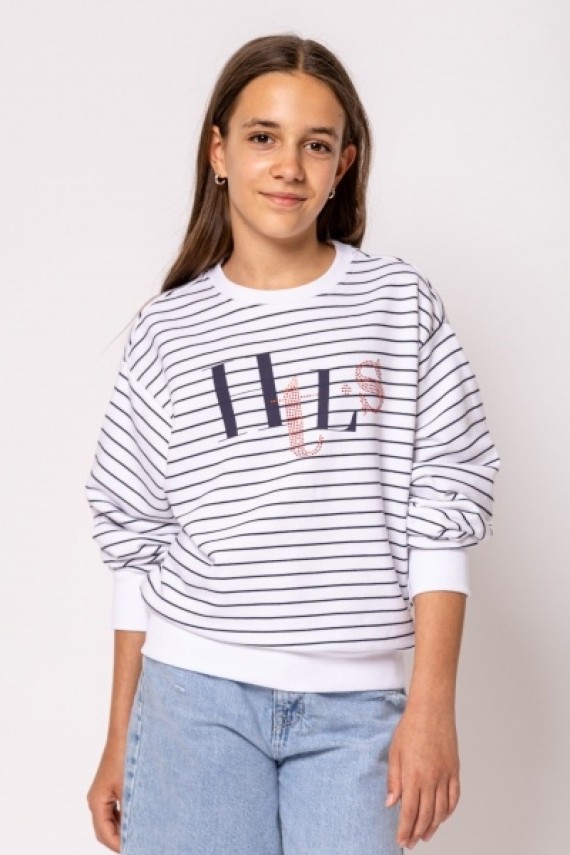 Heavytools Drilla striped pulóver 