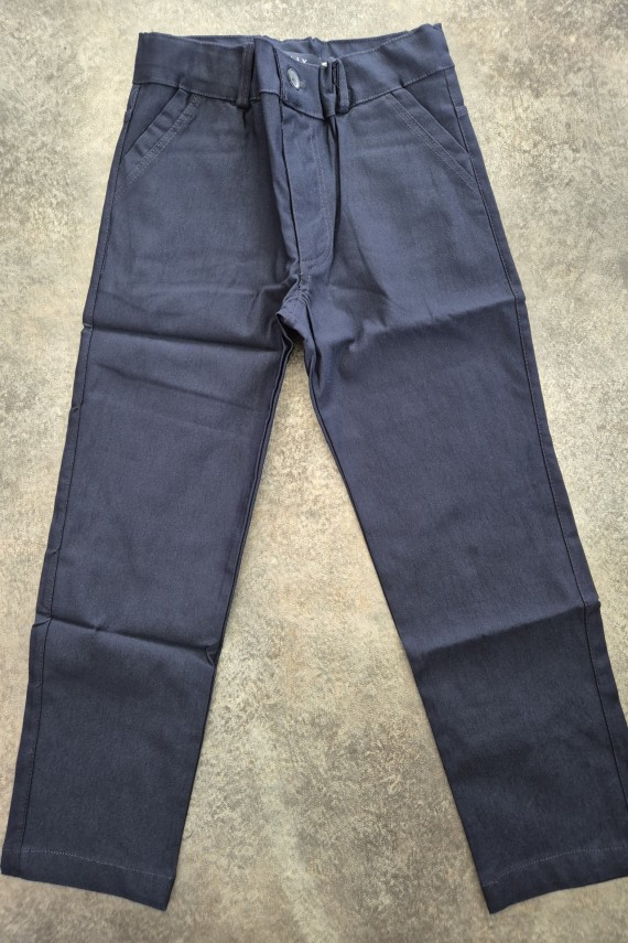 Killy design sötétkék állítható derekú csinos alkalmi nadrág 