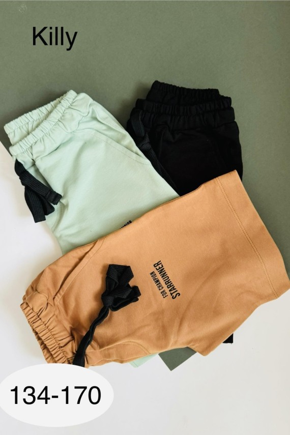 Killy design rozsda barna bermuda 