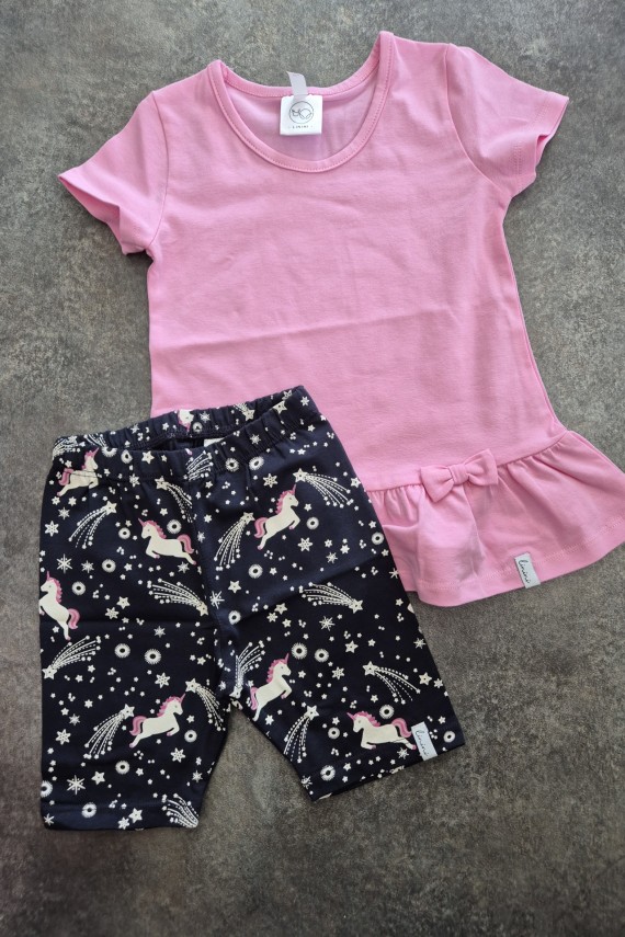 Linini unikornis nyári szett tunikával 