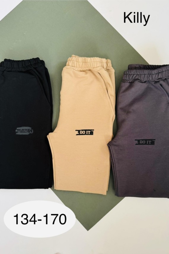 Killy design szürke nagyfiú pamut nadrág 