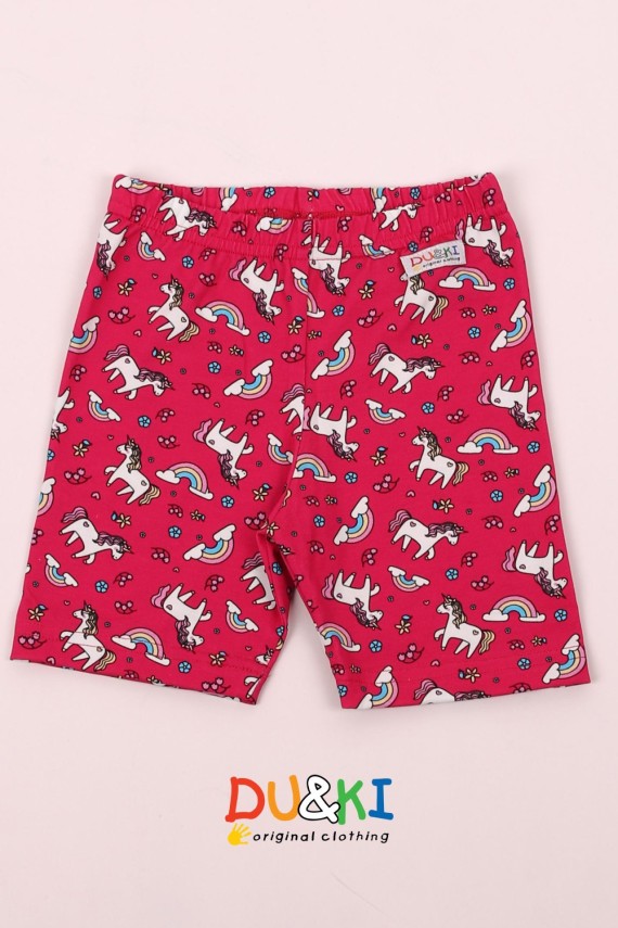 Du&ki kislány biciklis nadrág pink unikornisos 