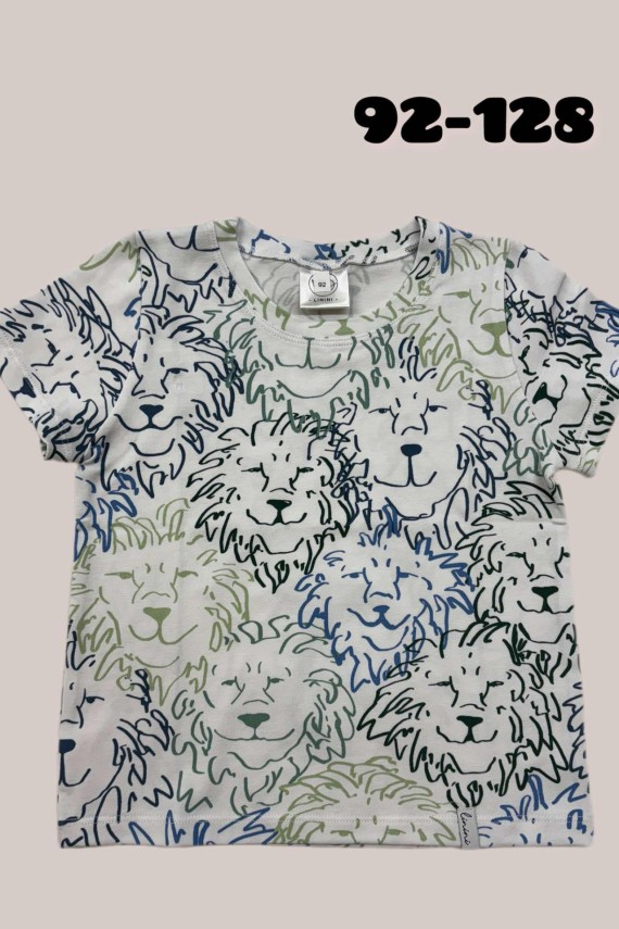 Killy design oroszlános póló 