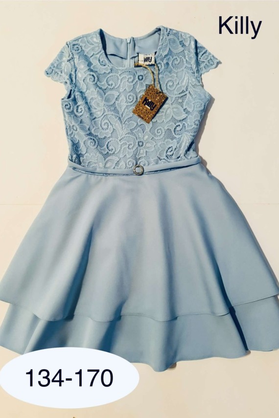 Killy design csinos divatos világoskék ruha 