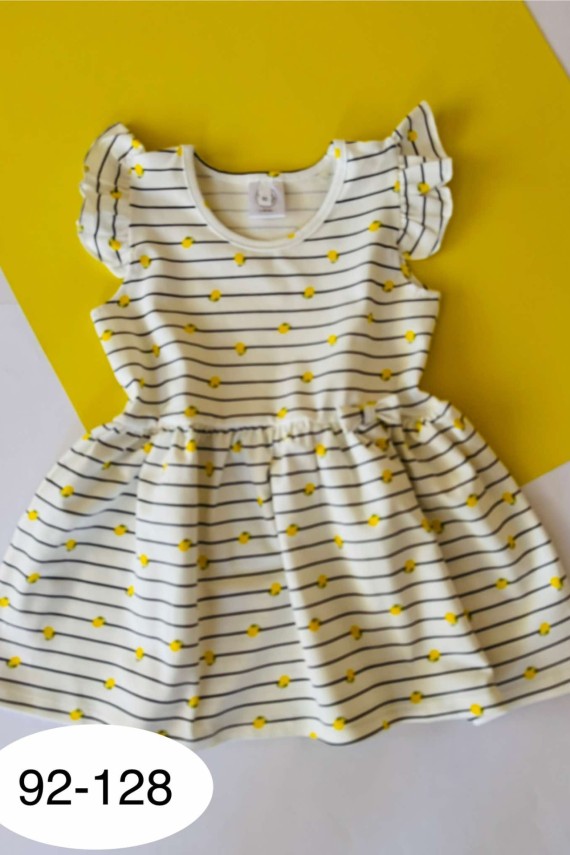 Linini nyári citromos ruha 