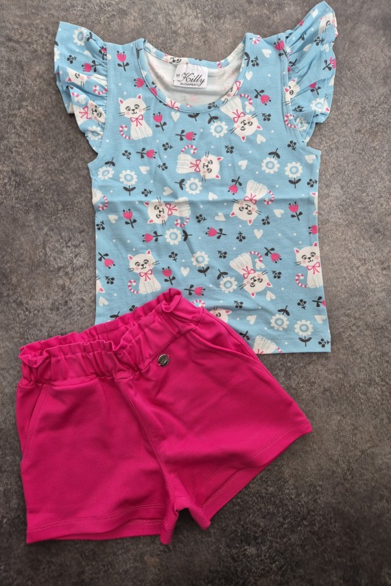 Killy design cicás pólós szett 